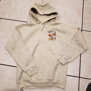 Riot Society Men's Cream Hoodie
